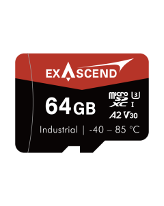 microSD300 Series Industrial 64GB microSD Card (-40~85&deg;C)
