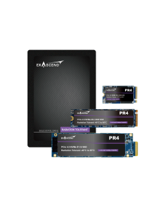 Exascend PR4 Series M.2/U.2/E1.S PCIe NVMe SSD