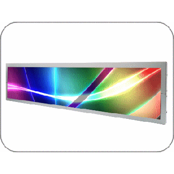 SSF2825 - 28" Sunlight Readable Cut-LCD, 1366x254, 16:3 aspect, 1000nits