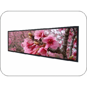 SSF3840 - 38" Super Sunlight Readable Cut-LCD, 1920x502, 16:4.2 aspect, 2000nits