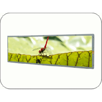 SSF4913 - 49" High Brightness Cut-LCD, 1920x538, 16:4.5 aspect, 500nits