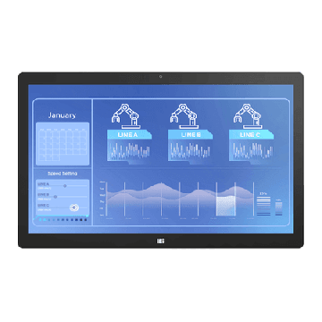 DM2-W238 21.5” IP65 Front Industrial Monitor