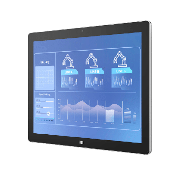 DM2-190H 19" IP65-Front Industrial Display