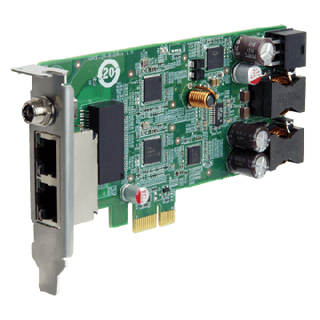 GPOE-2P 2-port PCI Express PoE Card