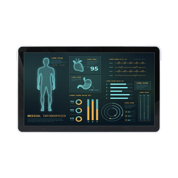 HID-1337 13.3" Fanless Medical Panel PC with PCAP Touch