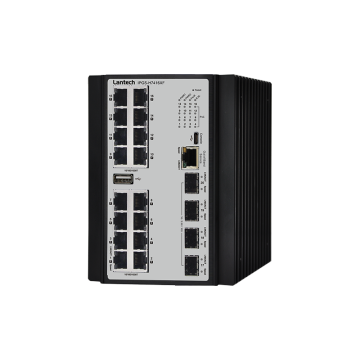 I(P)GS-H7416XF 16GE PoE + 4 10G SFP+ Rail Managed Ethernet Switch