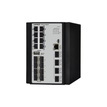 I(P)GS-H7488XF 8GE PoE + 8 SFP + 4 10G SFP+ Rail Managed Ethernet Switch
