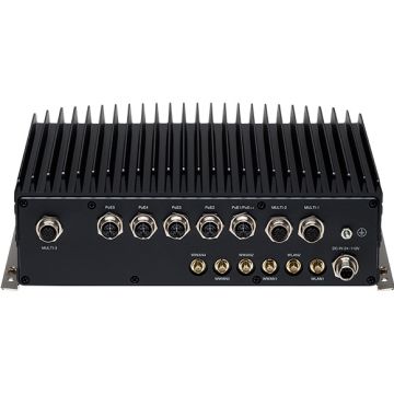 nROK7280-5WIC5IP Fanless IP67 AI Railway Computer with Intel Core Ultra
