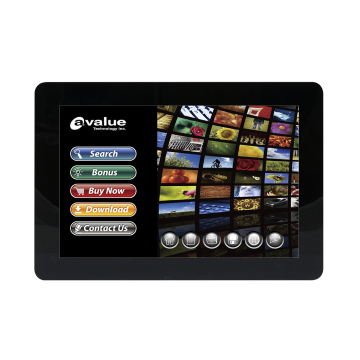 OFT-10WR3 10.1" Fanless Open Frame Tablet with Rockchip RK3568J