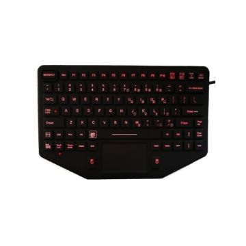 SK328BL Rugged Keyboard with Touchpad