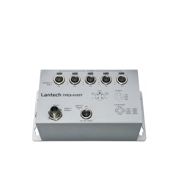 T(P)ES-0105T X coded EN50155 Ethernet Switch