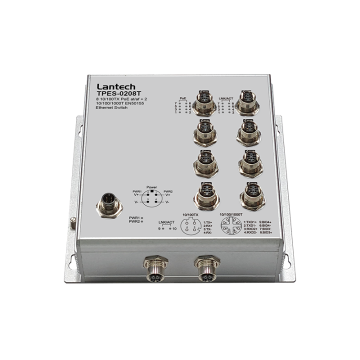 T(P)ES-0208T X-coded EN50155 Ethernet Switch