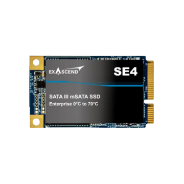SE4 Enterprise-grade mSATA SSD 120GB to 960GB