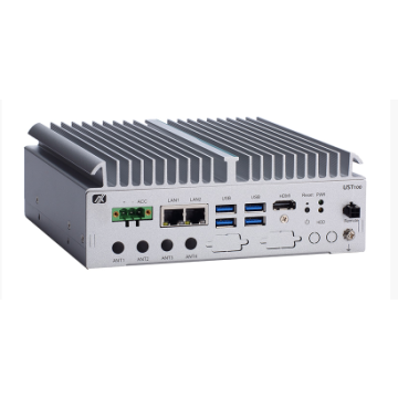 UST100-504-FL Fanless Compact Embedded System 7th/6th Gen
