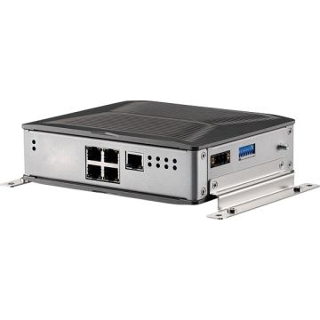 VES30-4S 4-port POE + 1 E-Marked GbE Switch