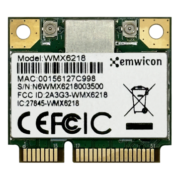 WMX6218 Wi-Fi 5 802.11ac Dual-band Half-mPCIe Module