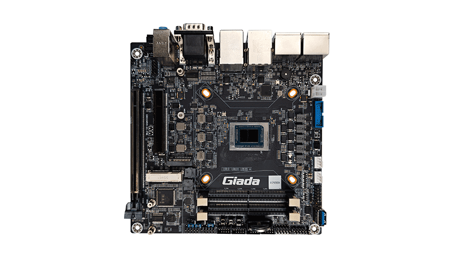 Giada CB5-108 multi-display gaming motherboard application