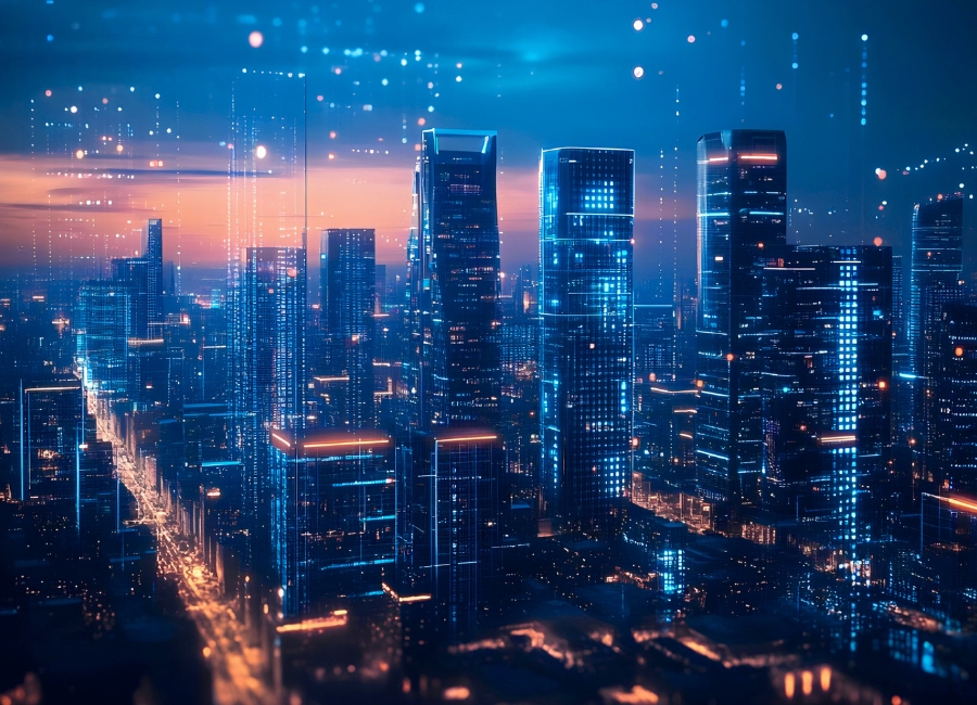 Smart city transportation and infrastructure using connected edge AI hardware in the USA